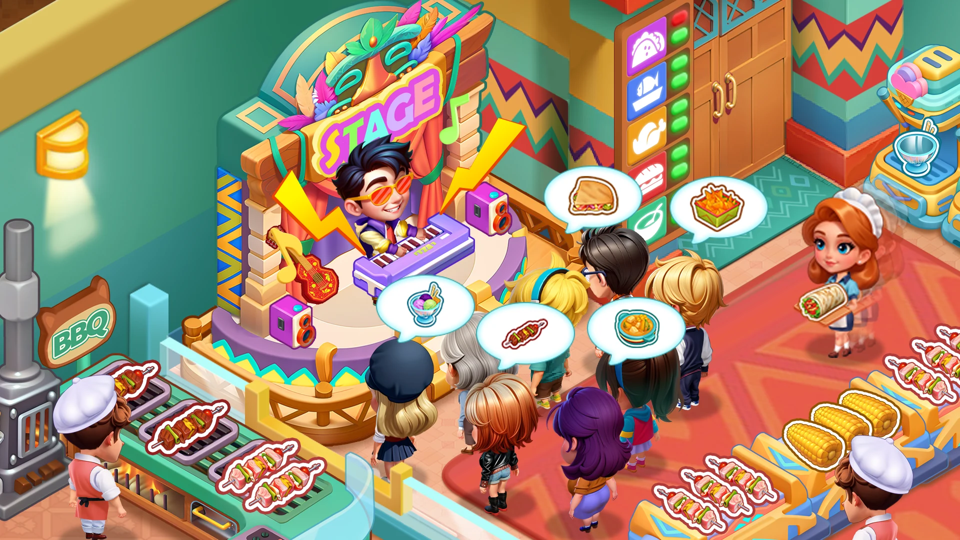 Happy Kitchen Dash screenshot